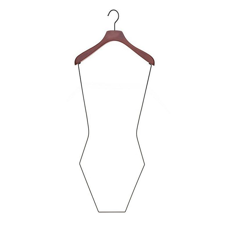 wooden body shape hanger hanger factory china(001)